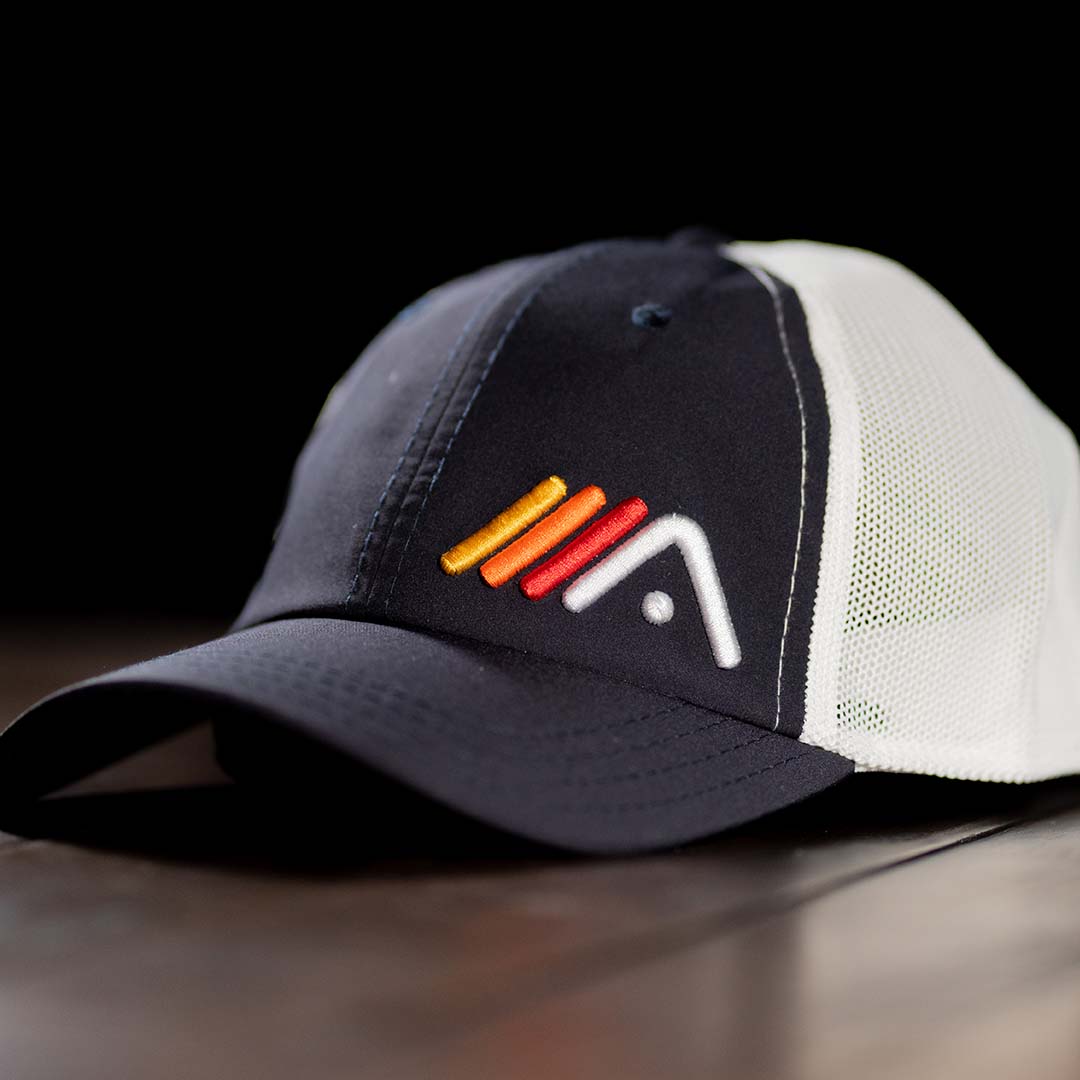Classic A Trucker - Navy/White - Athletic Motion Golf